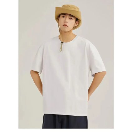 Unisex bavlněné tričko s volným střihem (Barva (Varianta) Sky Blue, Velikost 3XL)