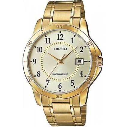 ZŁOTY Pánské hodinky CASIO MTP-V004G-9B (zd047a) + BOX (Barva (varianta) tay-3233-uniw)