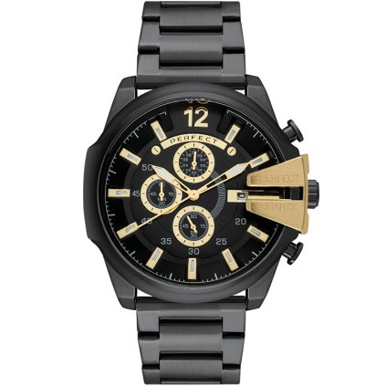 Pánské hodinky PERFECT M513CH-07 - CHRONOGRAF (zp387a) + BOX (Barva (varianta) tay-56092-uniw)