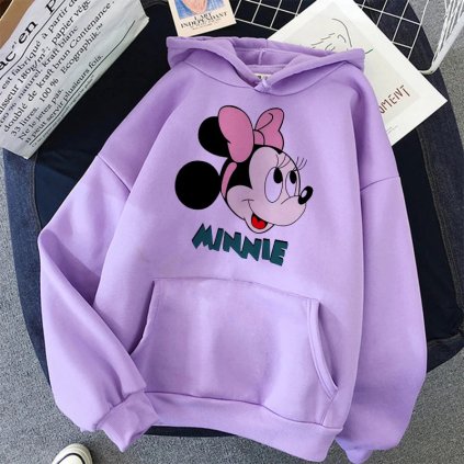 mikina s potiskem Minnie a a Mickey mouse Disney (Barva (varianta) 5033, Velikost M)
