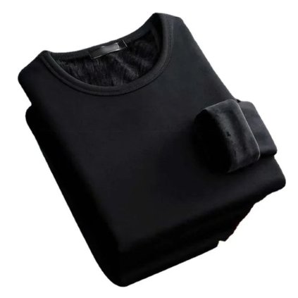 Zateplený svetr s flísovou podšívkou pro podzim a zimu (Barva (Varianta) v-neck dark gray, Velikost XL)