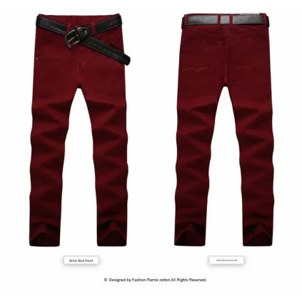 Pánské rovné kalhoty do pasu v klasickém střihu (Barva (varianta) 919 trousers-light gray, Velikost 36)