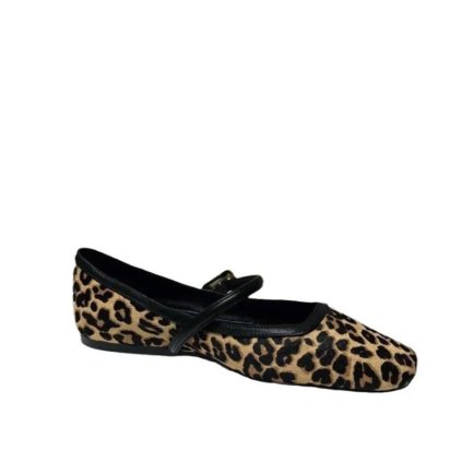 slip-on mokasíny s leopardím vzorem (Barva Leopardí, Velikost 36)