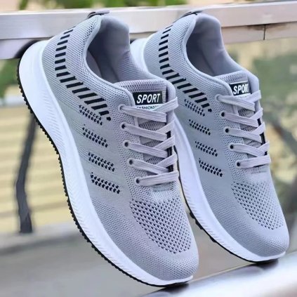 Pánské slip-on tenisky – prodyšné a lehké na trénink (Barva (varianta) 2, Velikost 42)
