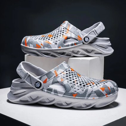 unisex letní pantofle z EVA s platformou (Barva (varianta) 808-grey, Velikost 40)