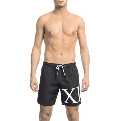 Pánské šortky BKK1MBM11 Bikkembergs Beachwear (Barva Černá, Velikost S)