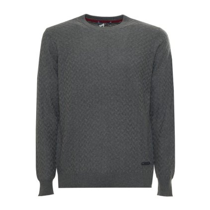 Pánský svetr H0EJ00-030314 Harmont & Blaine Jeans (Barva Šedá, Velikost S)