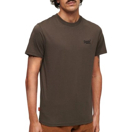 Pánské triko M1011927A- Superdry (Barva Černá, Velikost 2XL)