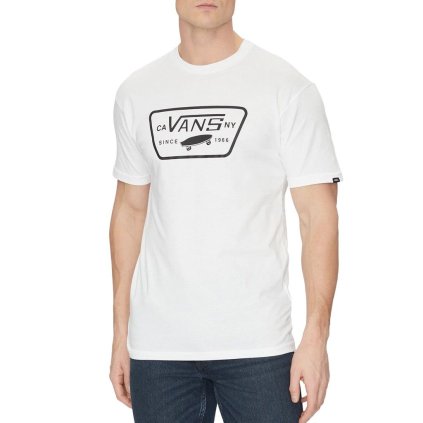 Pánské triko VN000QN8YB21- Vans (Barva Bílá, Velikost S)