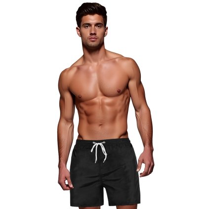 Pánské plavecké šortky   SX2366 (Velikost 2XL, Barva Černá)