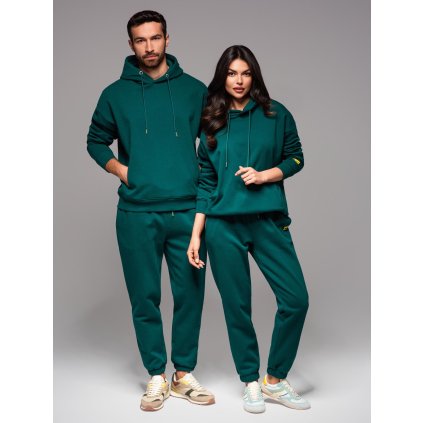 Unisex mikina + kalhoty se stahovací šňůrkou ve stylu athleisure V17 Z111 (Velikost XS/S, Barva Fialová)