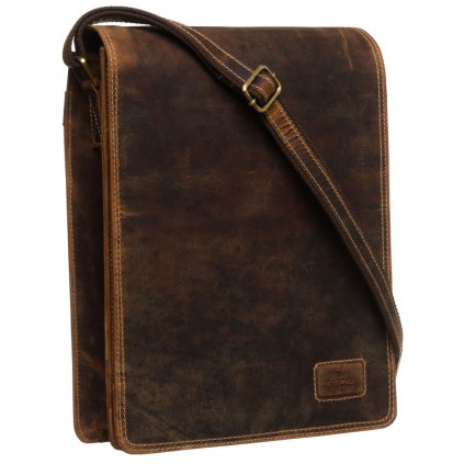 Velká kožená taška formátu A4