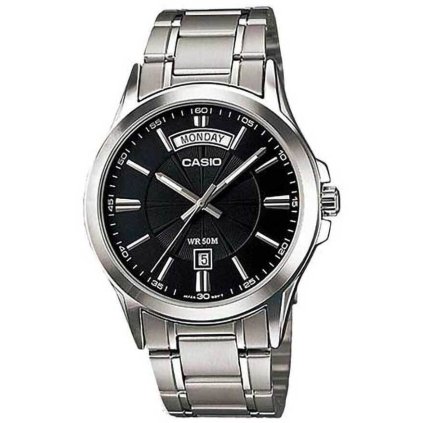 Pánské hodinky CASIO MTP-1381D-1AVDF (zd076a) + BOX