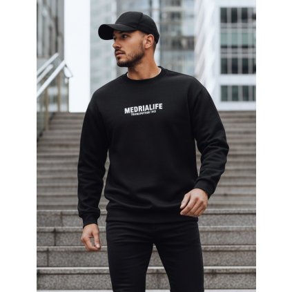 Pánská mikina s potiskem BX5922 (Velikost M, Barva Černá)