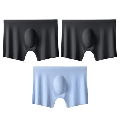 Sada pánských bezešvých lehkých letních boxerek (Barva (varianta) Style 4, Velikost L)