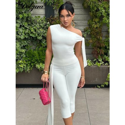 Dámský dvoudílný set – top a šortky (Barva (varianta) Aprikotová, Velikost L)