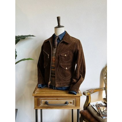 Pánská manšestrová bunda – casual styl (Velikost L)