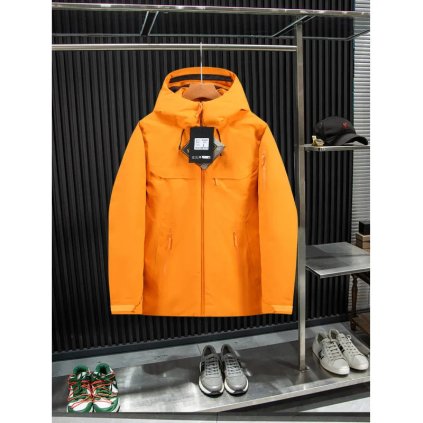 Pánská péřová bunda pro cestování a zimu (Barva Tmavě modrá, Velikost 2XL)