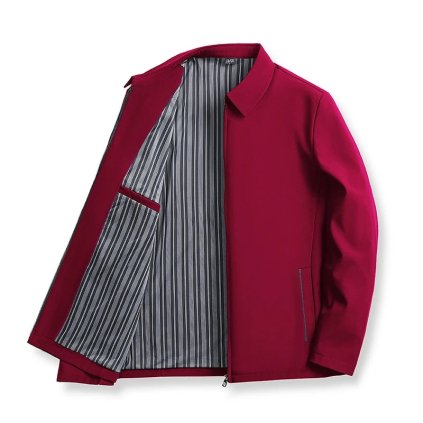 Pánská elegantní bunda pro business styl (Barva Tmavě modrá, Velikost XL)