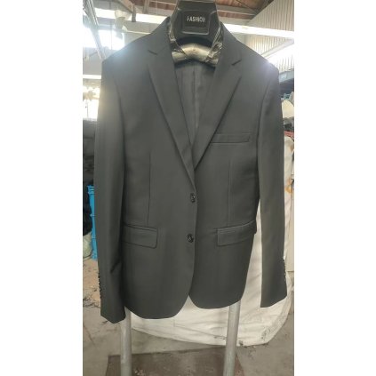 Pánský elegantní oblek pro svatby a formální události (Barva Tmavě modrá, Velikost 2XL)