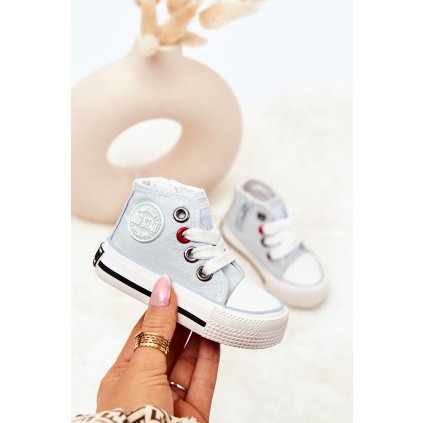 Dětské Klasické Tenisky BIG STAR HH374192 (Velikost 26, Barva Bílá)