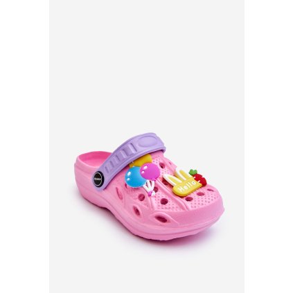 Dětské pěnové lehké sandály Crocs  Sweets (Velikost 28, Barva Růžová)