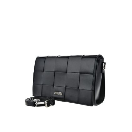 Kabelka Z Eko Kůže Big Star OO574095 (Velikost ONE SIZE, Barva Černá)