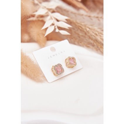 Náušnice s čirurami (Velikost ONE SIZE, Barva Zlatá)