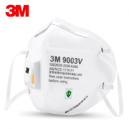 3M 9003V dětský respirátor FFP2 KN90 s výdechovým ventilem (1)