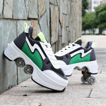 Dynamic green hot shoes casual sneakers walk roller sk variants 2