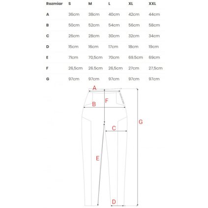 Jogger kalhoty s rozparky MOE M493