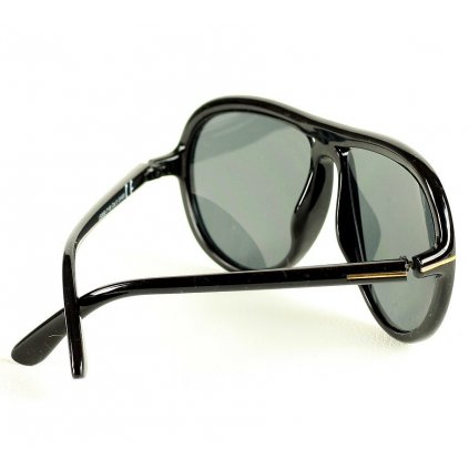 Luxusní sluneční brýle MAZZINI ROUND FASHION černé