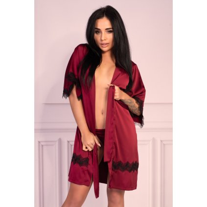 Dámský župan Aresmina LC 90564 Cherry Mahogany Callection