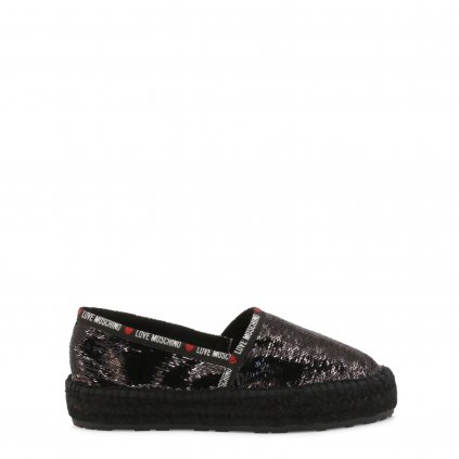 Slip-on dámské nazouvací boty JA10373G0CJL0 Love Moschino