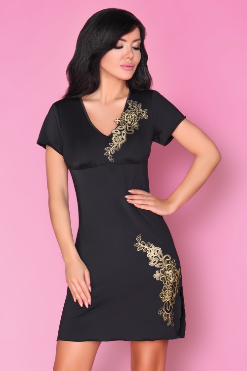 Sexy košilka Medea LC 90351 Barva: Černá