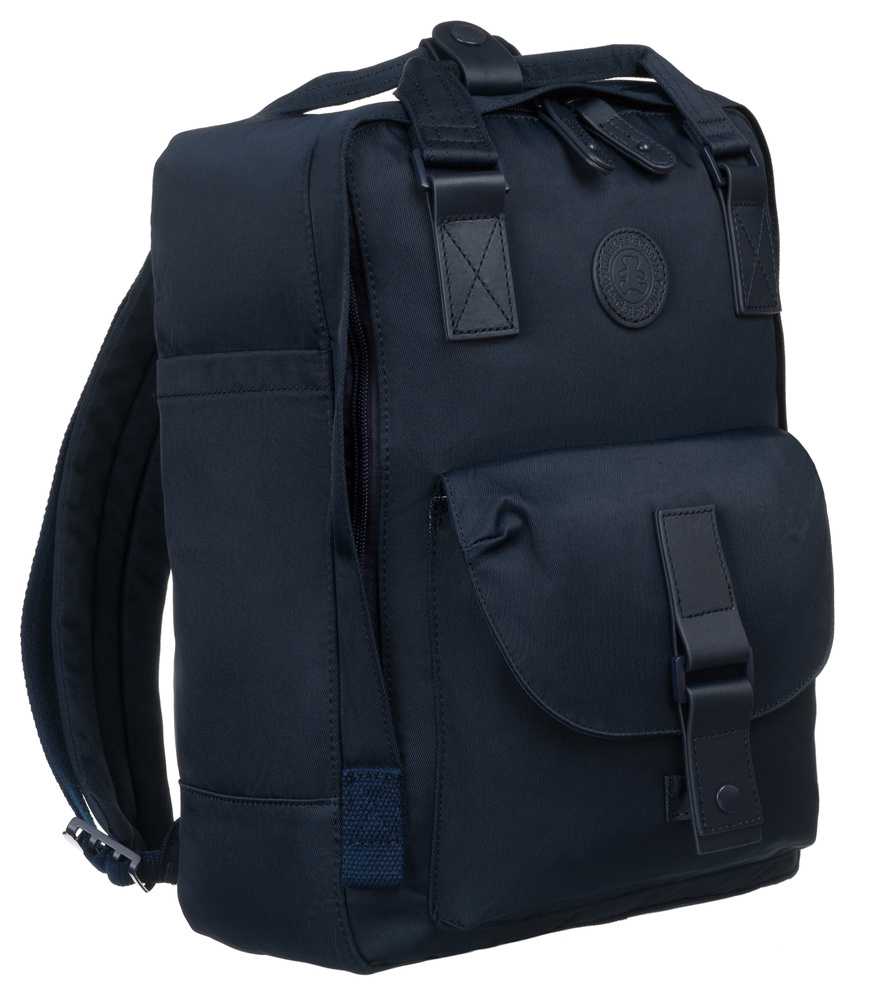 Levně LuluCastagnette Sportovní batoh s přihrádkou na notebook Barva: námořnictvo