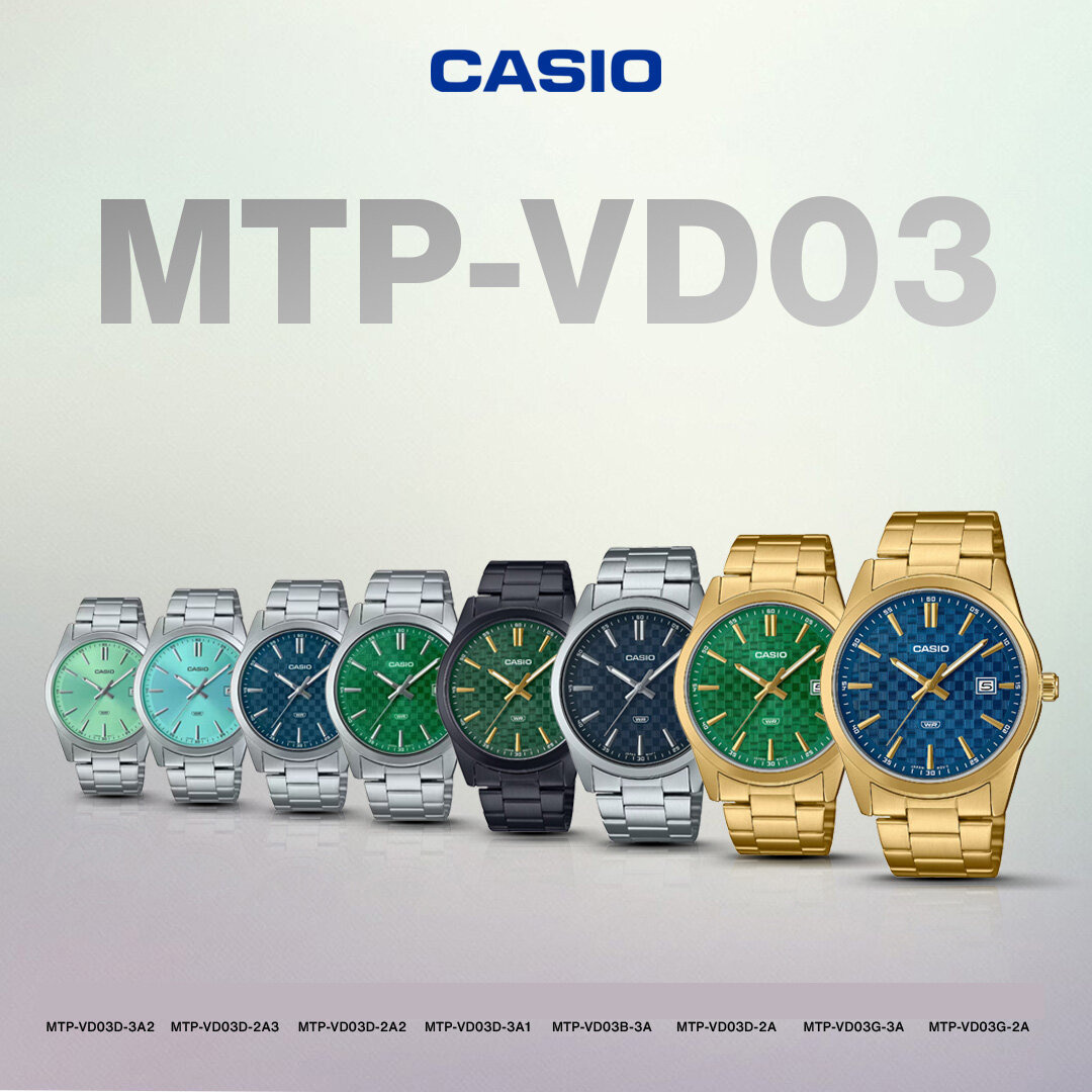 Pánské hodinky CASIO MTP-VD03D-2A + BOX (obrázek 7)