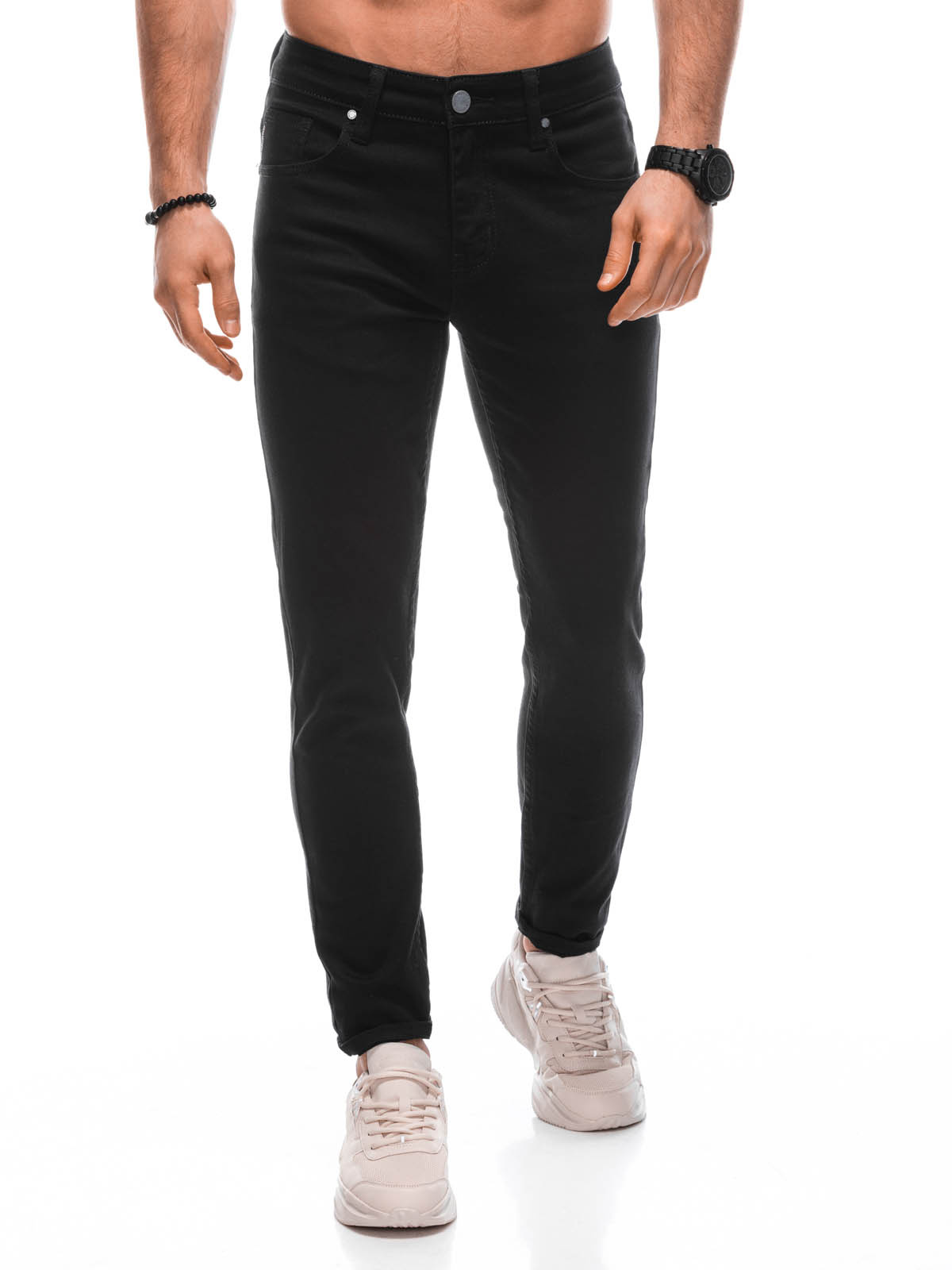 Men's jeans P1442 Barva: Černá, Velikost: 29
