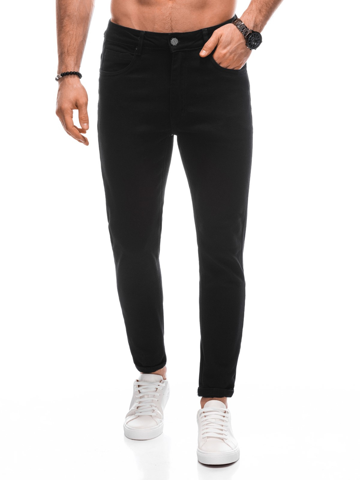 Men's jeans  - ESPIR Barva: Černá, Velikost: 29