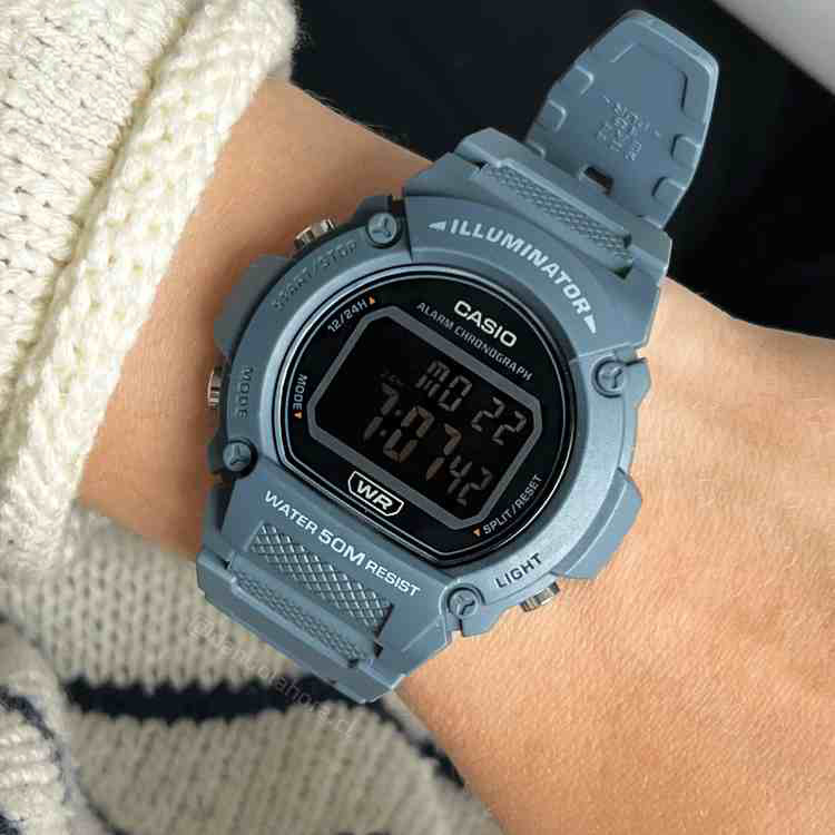 Pánské hodinky CASIO W-219HC-2BVDF + BOX (obrázek 4)