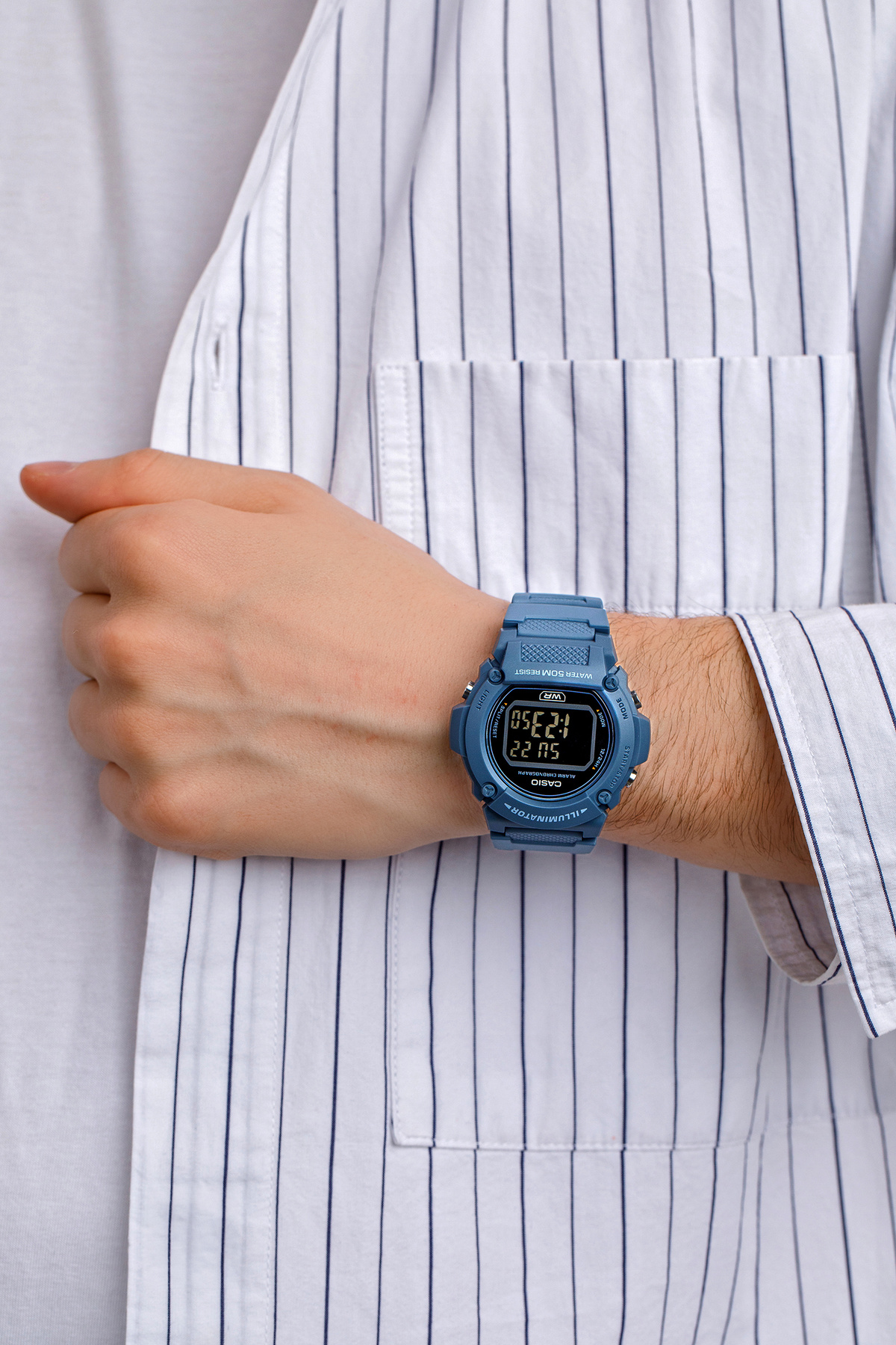 Pánské hodinky CASIO W-219HC-2BVDF + BOX (obrázek 5)