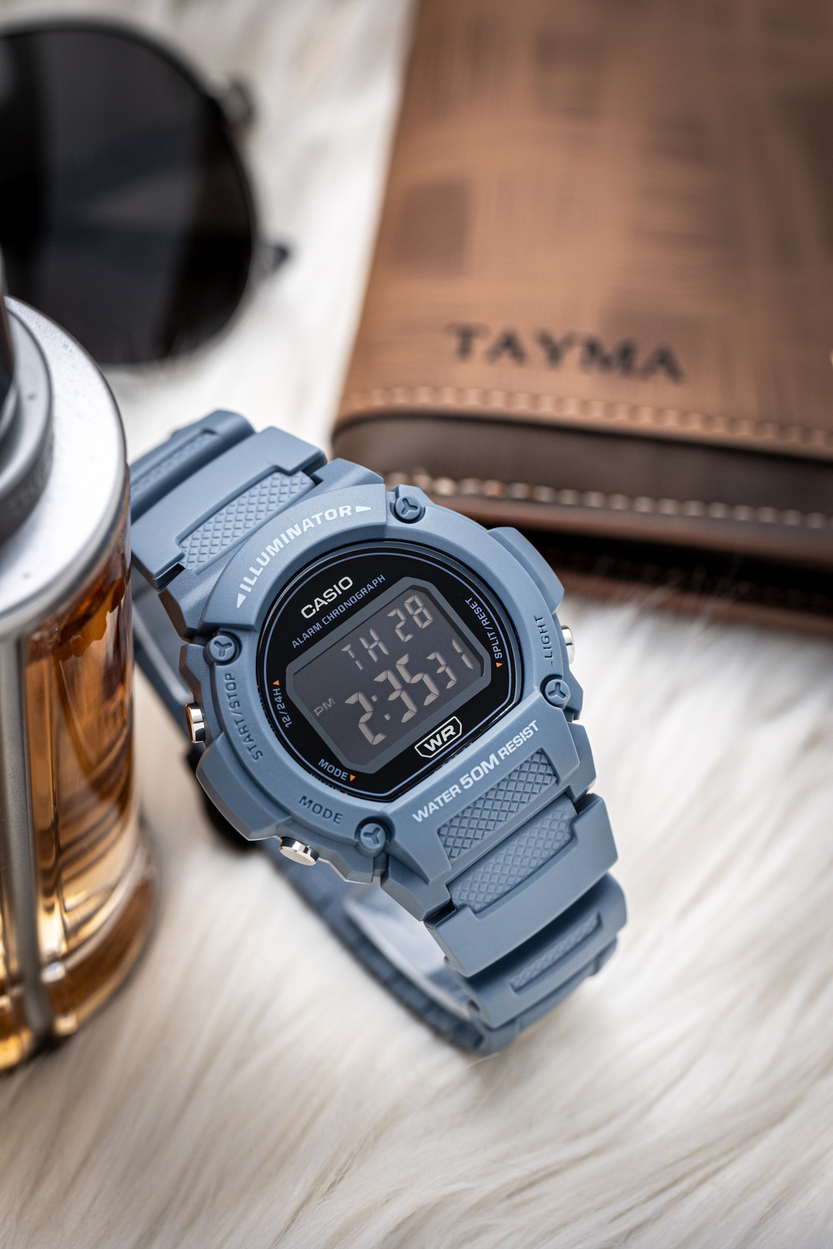 Pánské hodinky CASIO W-219HC-2BVDF + BOX (obrázek 8)
