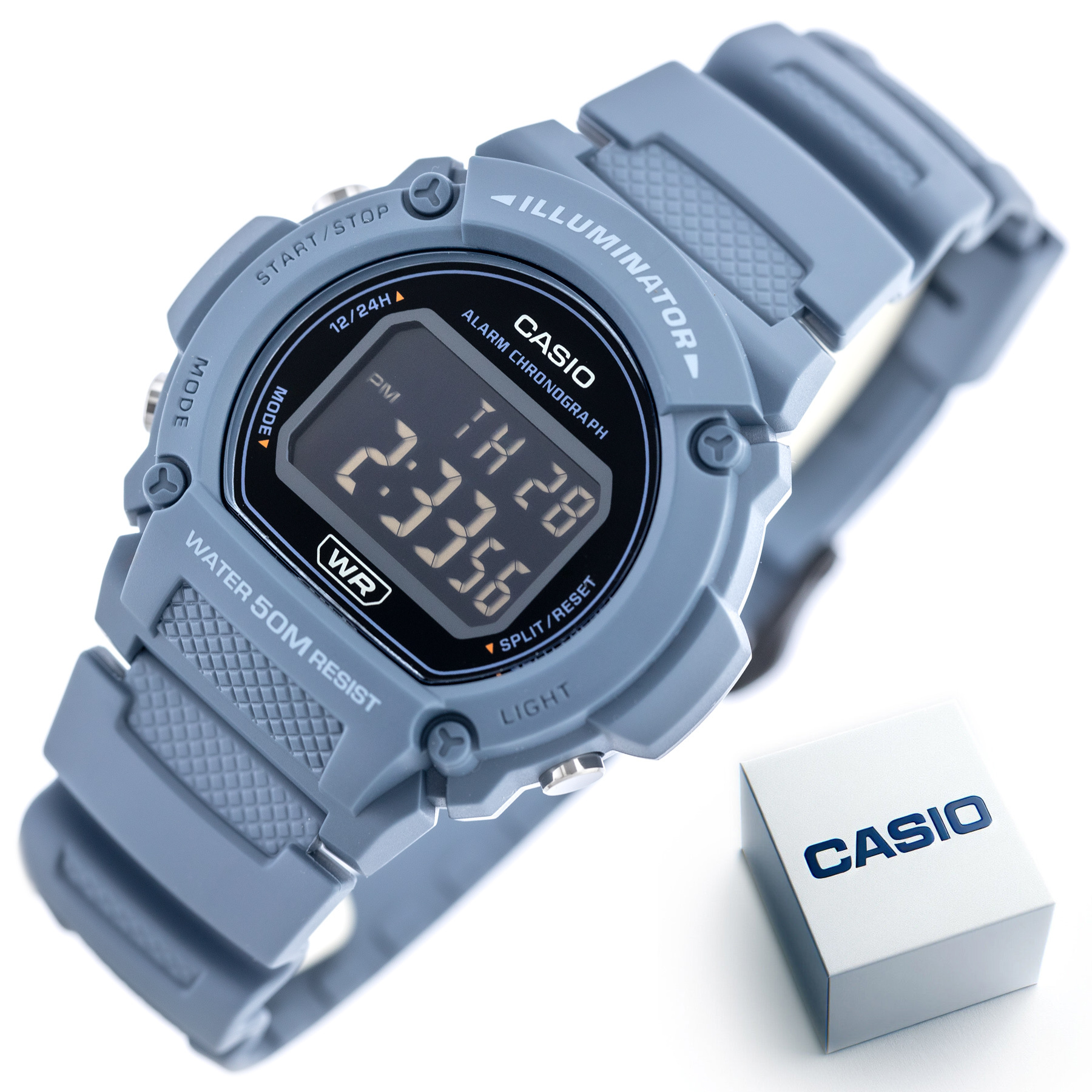 Pánské hodinky CASIO W-219HC-2BVDF + BOX (obrázek 10)