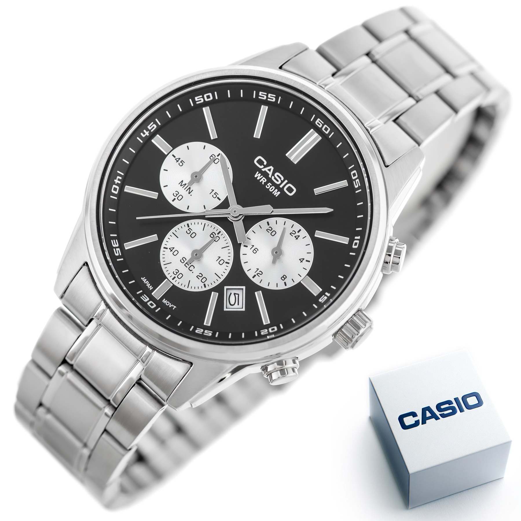 Pánské hodinky CASIO MTP-E515D-1A (zd265a) + BOX (obrázek 9)