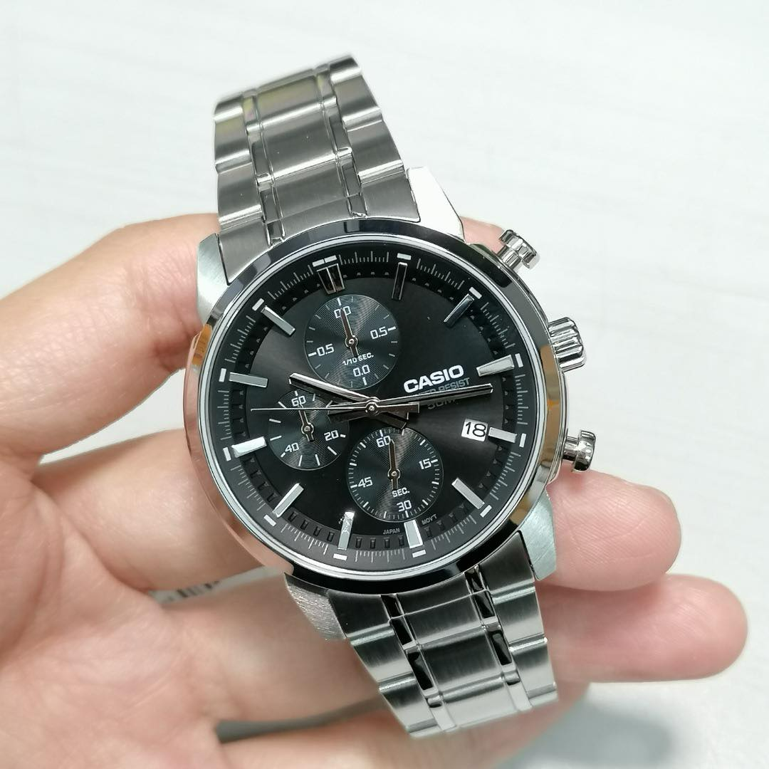 Pánské hodinky Casio MTP-E510D-1A1 + BOX (obrázek 5)