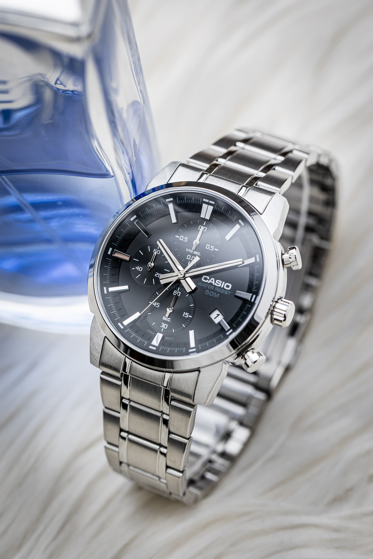 Pánské hodinky Casio MTP-E510D-1A1 + BOX (obrázek 4)