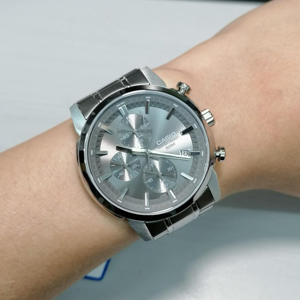 Pánské hodinky Casio MTP-E510D-8A + BOX (obrázek 5)