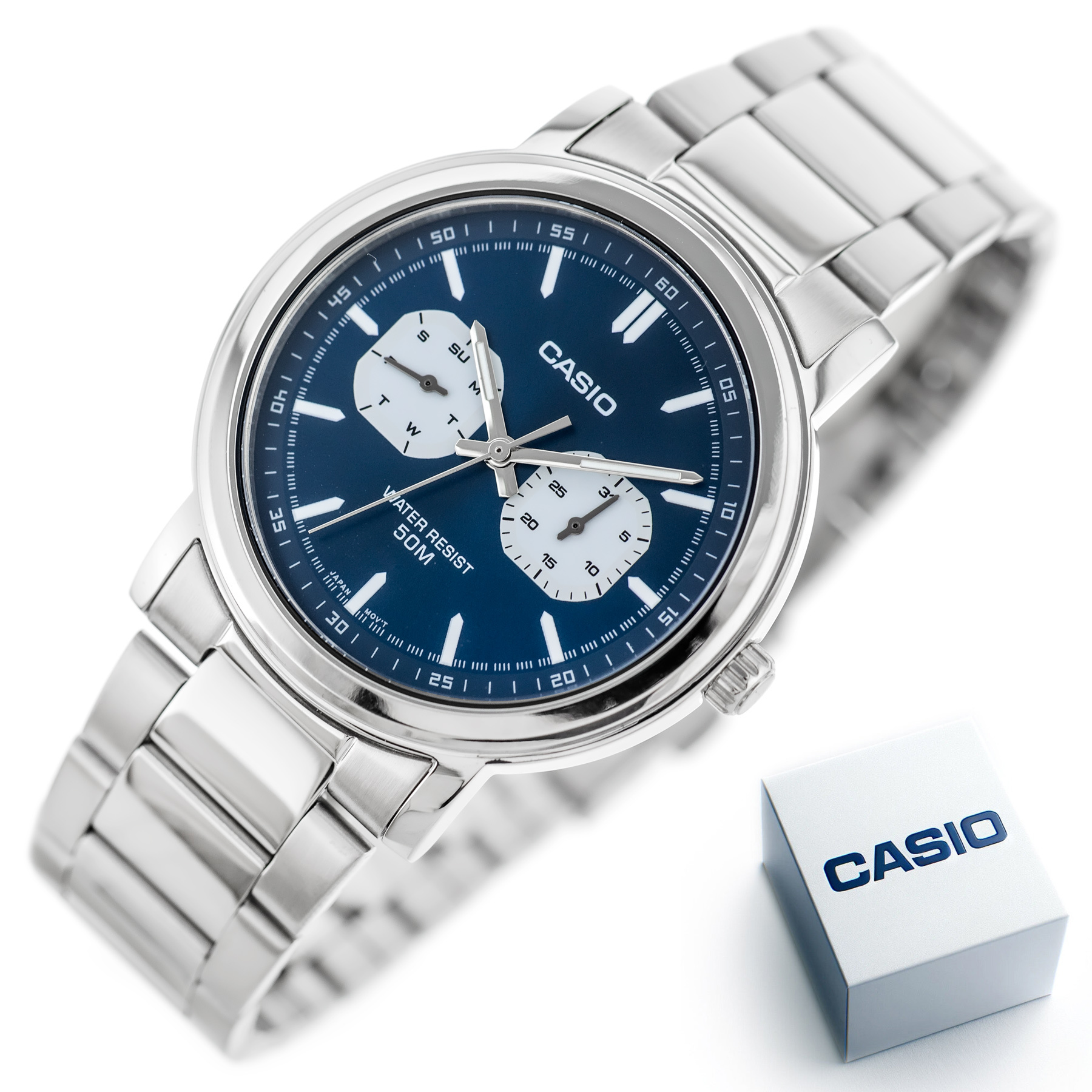 Pánské hodinky CASIO MTP-E335D-2E1 (zd274b) + BOX (obrázek 9)