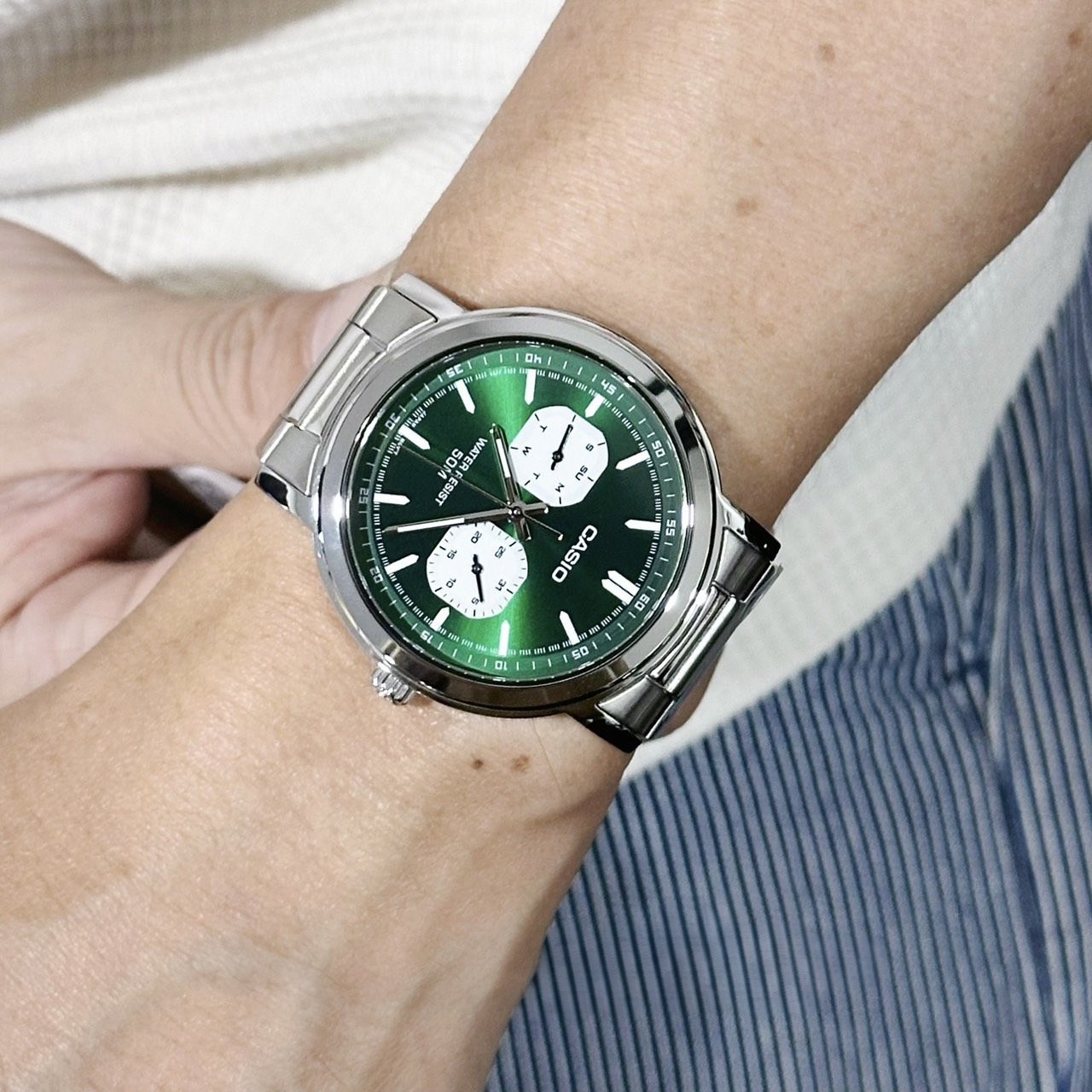 Pánské hodinky CASIO MTP-E335D-3E (zd274c) + BOX (obrázek 7)