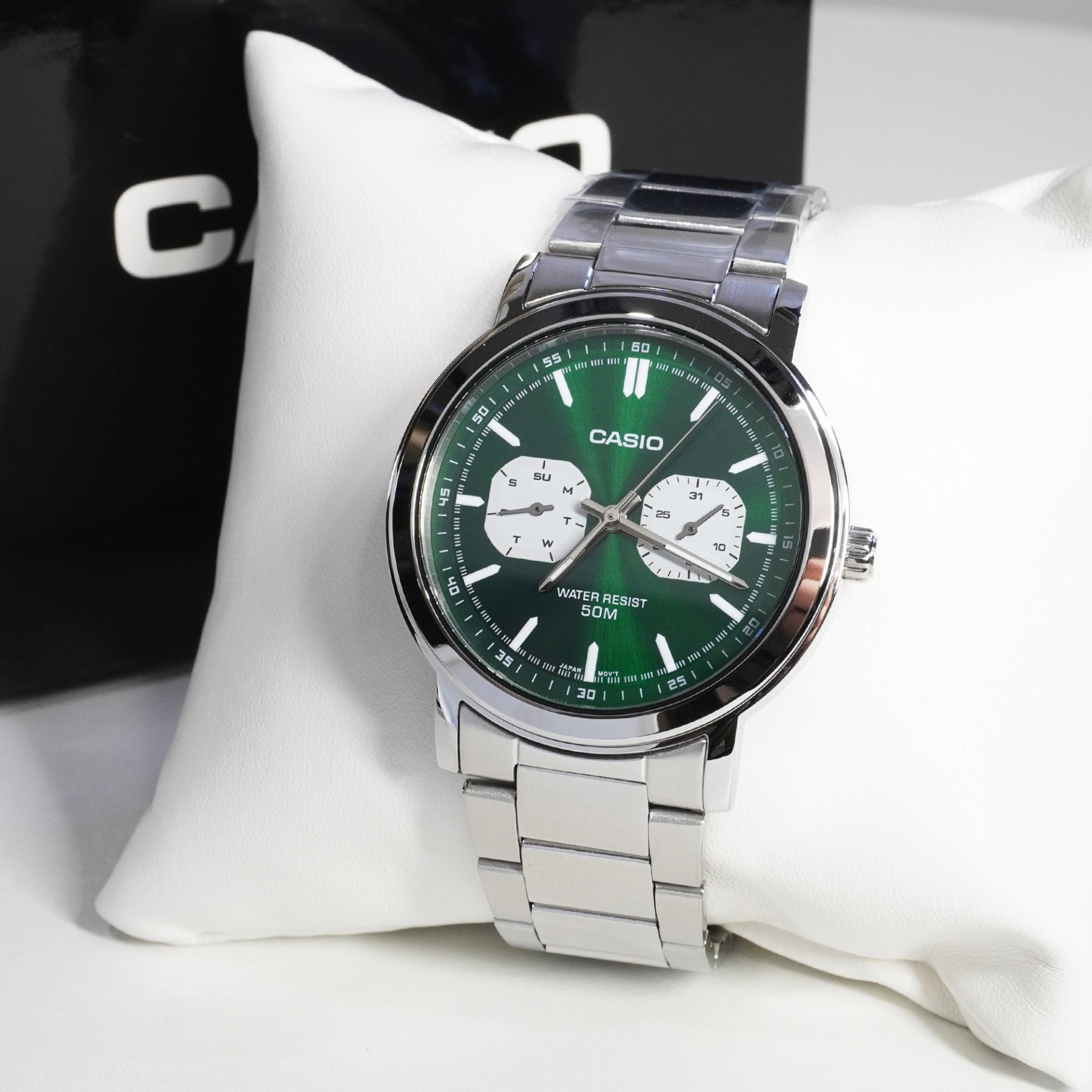 Pánské hodinky CASIO MTP-E335D-3E (zd274c) + BOX (obrázek 5)